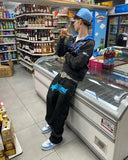 Wiaofellas New Y2K high street men hip-hop print trendy high waist loose jeans couple retro casual straight-leg pants gothic trousers