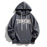 Wiaofellas Hoodies for Men Sportswear Pullover with Drawstring Hip-hop Men's Streetwear Hip Hop Hoodies