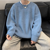 Wiaofellas Autumn Winter Men's Homme Sweater Men's Knitwear Pullovers O-neck Knitted Sweater Warm Men Jumper Loose Casual Sweater B104