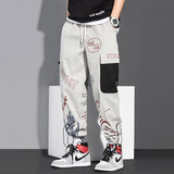 Wiaofellas Hip Hop Cargo Pants Men Streetwear Cotton Joggers Fashion Sweatpants Male Casual Harem Trousers Summer Harajuku Pants Men Women