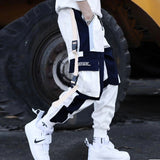 Wiaofellas New Streetwear Men's Multi Pockets Cargo Harem Pants Hip Hop Casual Male Track Pants Joggers Trousers Fashion Harajuku Men Pants
