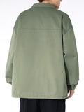 Wiaofellas New Multi-Pockets Spring Men's Jackets Plus Size Fashion Turn-Down Collar Loose Casual Windbreaker Cargo Coat 8XL 9XL