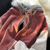 Wiaofellas New College Style Corduroy Embroidery Thickened Baseball Uniform For Men Women Couples American Retro Street Trend Loose Jacket