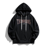 Wiaofellas Hoodies for Men Sportswear Pullover with Drawstring Hip-hop Men's Streetwear Hip Hop Hoodies