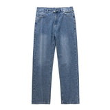 Wiaofellas 5-color Baggy Jeans Men Fashion Retro Harajuku Jeans Men Streetwear Hip-hop Loose Straight Denim Pants Mens Trousers S-3XL