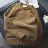 Wiaofellas Sweaters men Winter new style thick warm sweater men youth O-neck sweaters autumn Men's wool pullovers size M-5XL