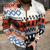 Wiaofellas Europe America Men Fashion Casual Clothing Long sleeved Shirt Hawaiian Cardigan Gentleman Design Everyday Formal Wear Button Top