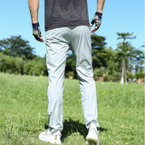 Wiaofellas New Summer Light&Thin Men Sweatpants Breathable Quick Dry  Sport Golf Outdoor Trousers Male Stretch Nylon Fabric Casual Pants