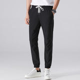 Wiaofellas New Summer Light&Thin Men Sweatpants Breathable Quick Dry  Sport Golf Outdoor Trousers Male Stretch Nylon Fabric Casual Pants