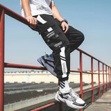 Wiaofellas Hip Hop Cargo Pants Men Streetwear Cotton Joggers Fashion Sweatpants Male Casual Harem Trousers Summer Harajuku Pants Men Women