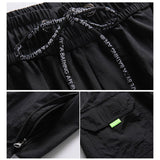 Wiaofellas Techwear Cargo Pants Men Parachute Black Cargo Trousers Male Japanese Streetwear Hip Hop Summer Casual Safari Style