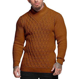 Wiaofellas Harajuku Sweaters Solid Color V Neck Sweater Men Autumn/Winter All-match Long Sleeve Pullover Korean Fashion Knitted Sweater