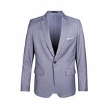 Wiaofellas  Blue Men Blazers Work Office Men Tuxedos For Formal Occasions Pockets Coat Blazers Male Custom Men's Business Slim Blazers