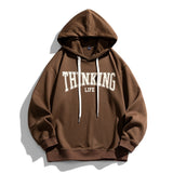 Wiaofellas Hoodies for Men Sportswear Pullover with Drawstring Hip-hop Men's Streetwear Hip Hop Hoodies