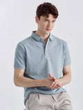 Wiaofellas Summer Men Polo Shirts New Classic Business Casual Solid Short Sleeve Tee Breathable Cotton Silk Cool Polos Slim T-Shirts