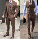Wiaofellas New Arrival British Style Men's Suit Set for Wedding and Business Trajes De Hombre Costume Homme Traje Hombre Suits for Men