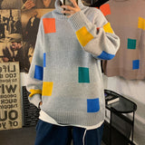 Wiaofellas Turtleneck Sweater Men's Autumn and Winter New Thickened Bottoming Shirt Couple Loose Korean Style Handsome Sweater