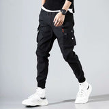 Wiaofellas Hip Hop Cargo Pants Men Streetwear Cotton Joggers Fashion Sweatpants Male Casual Harem Trousers Summer Harajuku Pants Men Women