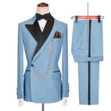 Wiaofellas Fashion Latest Designs Green Floral Men Suit Peak Lapel Mens Wedding Suits Formal Groom Party Tuxedo Costume Homme 2 Pieces