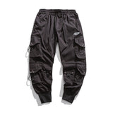 Wiaofellas Martin Boots High Street Tide Brand Functional Wind Overalls Men's Bundle Feet Loose Ruffian Handsome Paratrooper Pants Spring