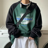 Wiaofellas 90s Vintage Hoodie Women Hip Hop Streetwear Oversized Sweatshirts Boyfriend Style Harajuku Retro Long Sleeve Pullover