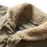 Wiaofellas Winter Cashmere Jackets Men Thicken Warm Lapel Cotton-padded Clothes Male Outdoors Camping Loose Coats Mens Chaqueta Hombre 4XL