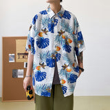 Wiaofellas Solid Shirts Men Summer Casual Oversize Short Sleeve Shirts Male Korean Shirt for Man