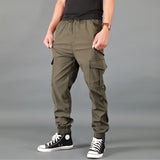 Wiaofellas Spring Summer Autumn Tactical Men's Cargo Pants Casual Multi Pocket Military Pants Long Trousers 6XL 150KG