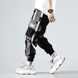 Wiaofellas Hip Hop Cargo Pants Men Streetwear Cotton Joggers Fashion Sweatpants Male Casual Harem Trousers Summer Harajuku Pants Men Women