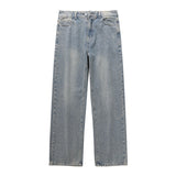 Wiaofellas 5-color Baggy Jeans Men Fashion Retro Harajuku Jeans Men Streetwear Hip-hop Loose Straight Denim Pants Mens Trousers S-3XL