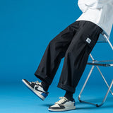 Wiaofellas Spring Brand Straight Loose Pants Hip Hop High Street Trend Fashion Men's Harem Pants Student Boys Girls Pants