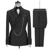 Wiaofellas Fashion Latest Designs Green Floral Men Suit Peak Lapel Mens Wedding Suits Formal Groom Party Tuxedo Costume Homme 2 Pieces