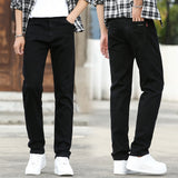 Wiaofellas 6 Colors Spring Summer Men's Thin Straight-leg Loose Jeans Classic Style Advanced Stretch Baggy Pants Male Plus Size 40 42 44