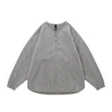 Wiaofellas Y2k Streetwear Double Fleece Autumn Hoodies Sudaderas for Men and Women Autumn Ropa Hombre Vintage Solid Sweatshirts Oversized