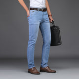 Summer Business Jeans  Style Utr Thin Light  Men's Jeans Fashion Male Casual Denim Men's Jeans Slim Jeans