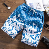 Summer New Casual Shorts Men Beach Breathable Quick Dry Loose Shorts Men's Fashion Hawaii Print Short Pants Couple Shorts Male