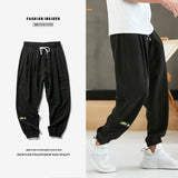 Wiaofellas New Summer Hip Hop Harem Pants Men Joggers Ankle-Length Trousers Male Casual Baggy Pants