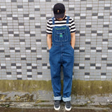 Jeans Men Men's Denim Overalls Men's Overalls Jumpsuit Large size strap Straight pants Blue jeans More sizes 30-44 46