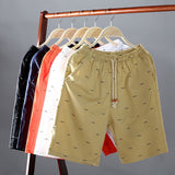 Mens Shorts Casual Short Pants Men Sports Cropped Shorts Drawstring Shorts Men's Clothing Korean Fashion Shorts for Men Printed