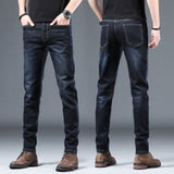 Wiaofellas New Casual Men's Jeans Spring and Summer Fashion Trend Jeans High Quality