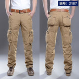 Multi-Pocket Casual Pants Men Military Tactical Joggers Cargo Pants Men's Outdoor Hiking Trekking Sweatpants Male Hip Hop Bottom