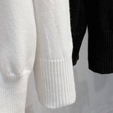 Wiaofellas Men's Cardigan Sweater Ribbed Knit Regular Knitted Plain V Neck Warm Ups Modern Contemporary Daily Wear Going out Clothing Apparel Fall & Winter Black White M L XL